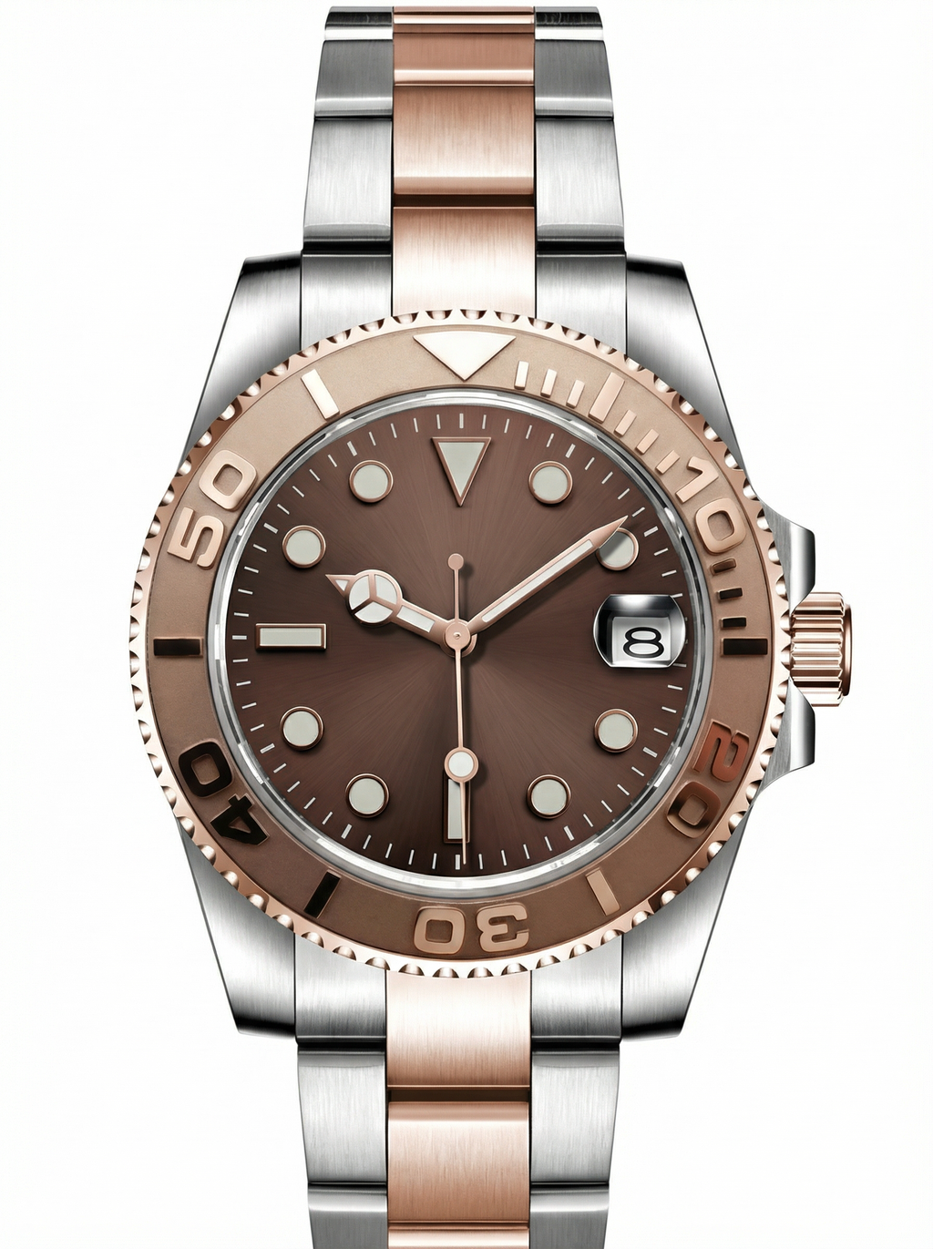 Sub Mod – Two-Tone Rose Gold Brown Dial – 40mm – Automatic