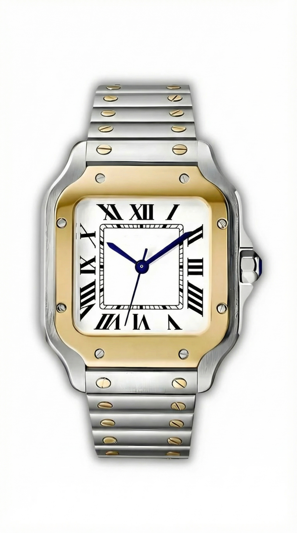 Seiktos Mod – Two-Tone Gold Silver Dial – 38mm – Automatic