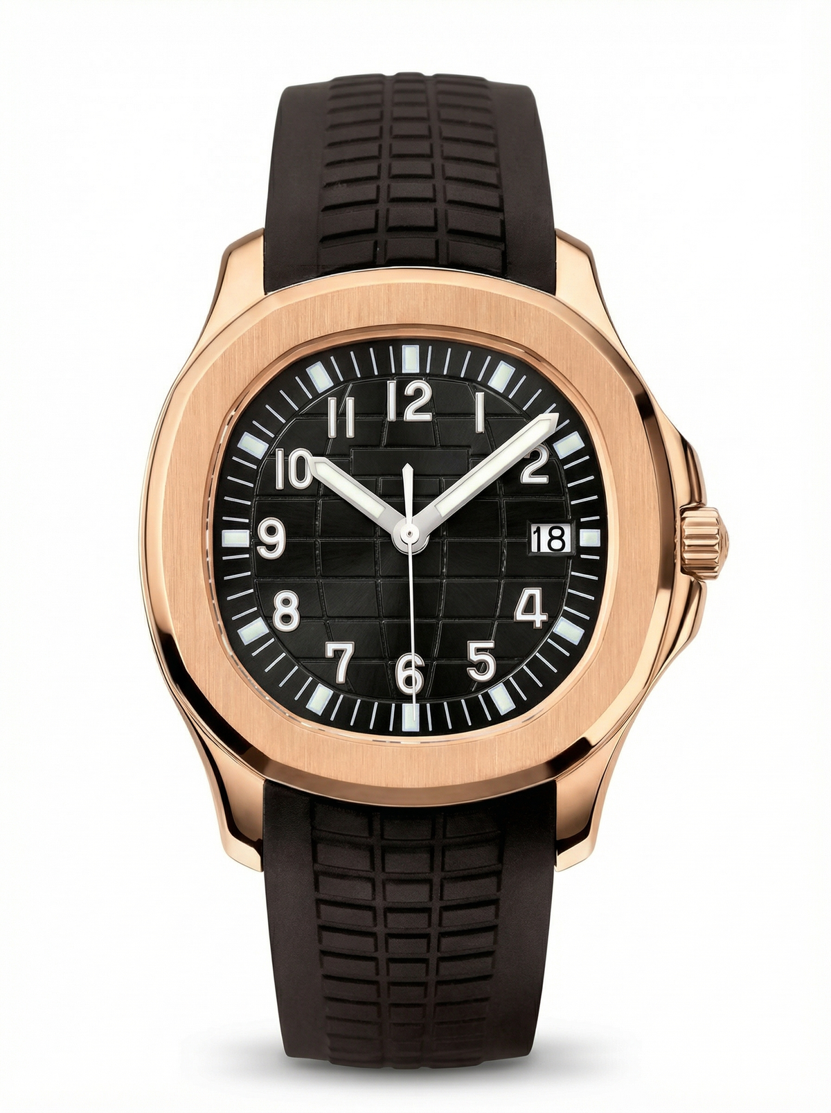 Aqua Mod – Rose Gold Black Dial – 41mm – Automatic