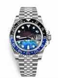 GMT Mod – Steel · Blue-Black Bezel – 40mm – Automatic GMT
