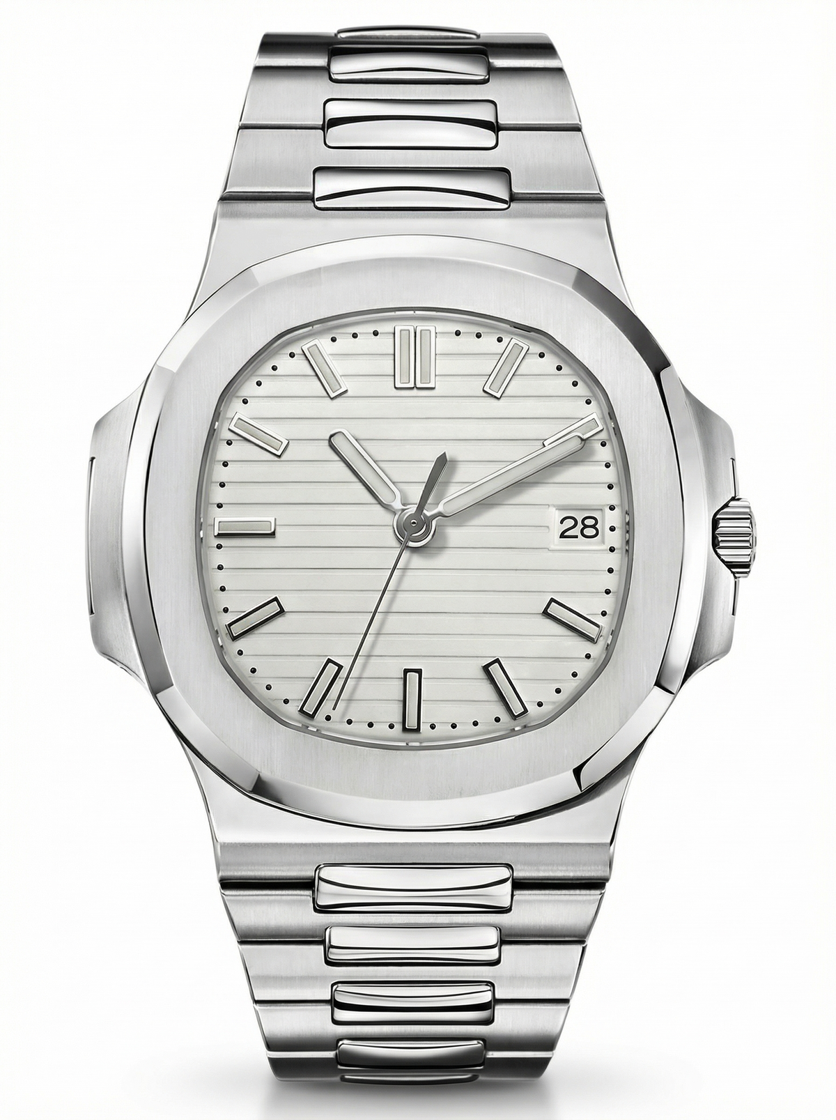 Naut Mod – Steel · Silver Dial – 41mm – Automatic