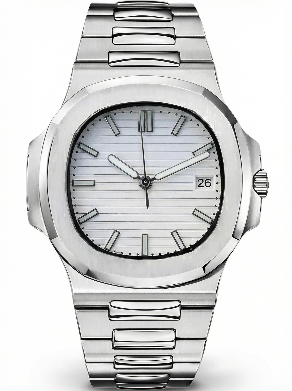 Naut Mod – Steel · White Dial – 41mm – Automatic