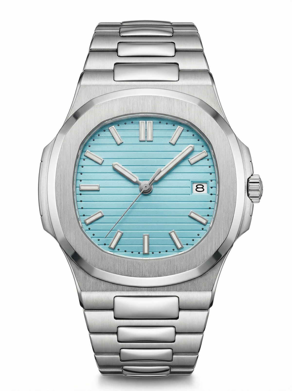 Naut Mod – Steel · Ice-Blue Dial – 41mm – Automatic