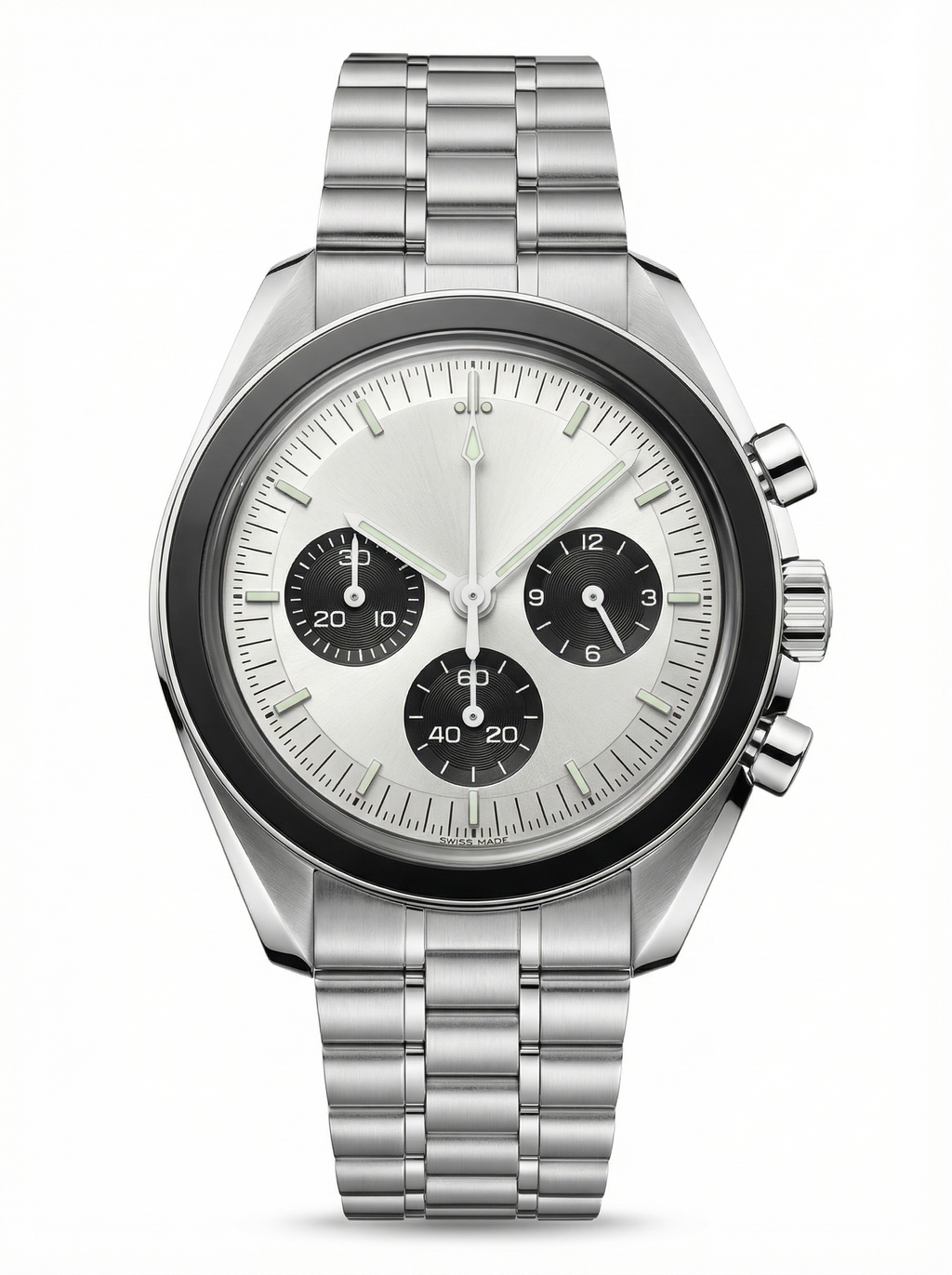 Moon Mod – Silver Panda Chronograph – 42mm – Chronograph