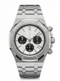 Oak Mod – Steel · White Panda Chronograph – 41mm – Chronograph
