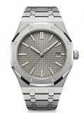 Oak Mod – Steel · Grey Tapisserie Dial – 41mm – Automatic