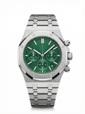 Oak Mod – Steel · Green Tapisserie Chronograph – 41mm – Chronograph