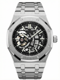 Oak Mod – Steel · Black Skeleton Dial – 41mm – Automatic