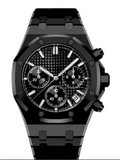 Oak Mod – Black PVD · Black Chronograph – 41mm – Chronograph