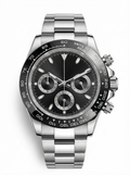 Tona Mod – Steel · Black Dial II – 40mm – Chronograph