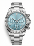 Tona Mod – Steel · Ice-Blue Dial – 40mm – Chronograph