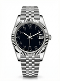 Date Mod – Steel · Black Arabic Dial – 40mm – Automatic