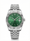 Date Mod – Steel · Green Arabic Dial II – 40mm – Automatic