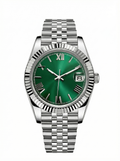 Date Mod – Steel · Green Roman Dial – 40mm – Automatic