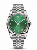 Date Mod – Steel · Green Arabic Dial III – 40mm – Automatic