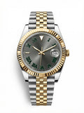 Date Mod – Two-Tone Gold · Grey Arabic Dial – 40mm – Automatic