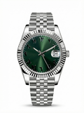 Date Mod – Steel · Green Stick Dial II – 40mm – Automatic