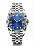 Date Mod – Steel · Blue Roman Dial – 40mm – Automatic