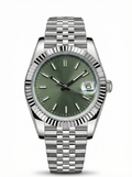 Date Mod – Steel · Green Stick Dial III – 40mm – Automatic