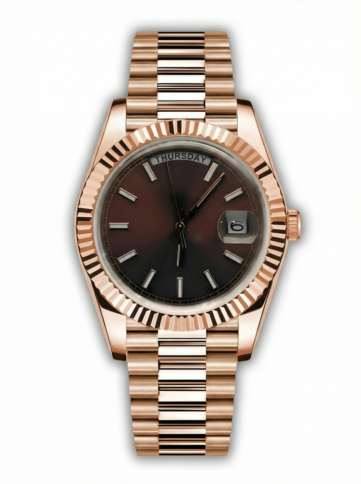 Day Mod – Rose Gold · Brown Dial – 40mm – Automatic
