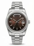 Day Mod – White Gold · Brown Dial – 40mm – Automatic