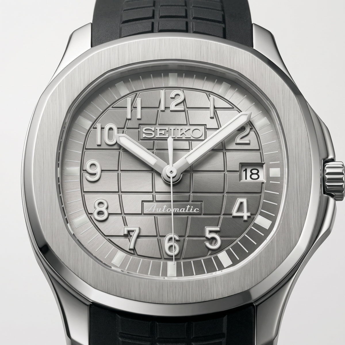 Aqua Mod – Grey Dial – 41mm – Automatic – dial detail