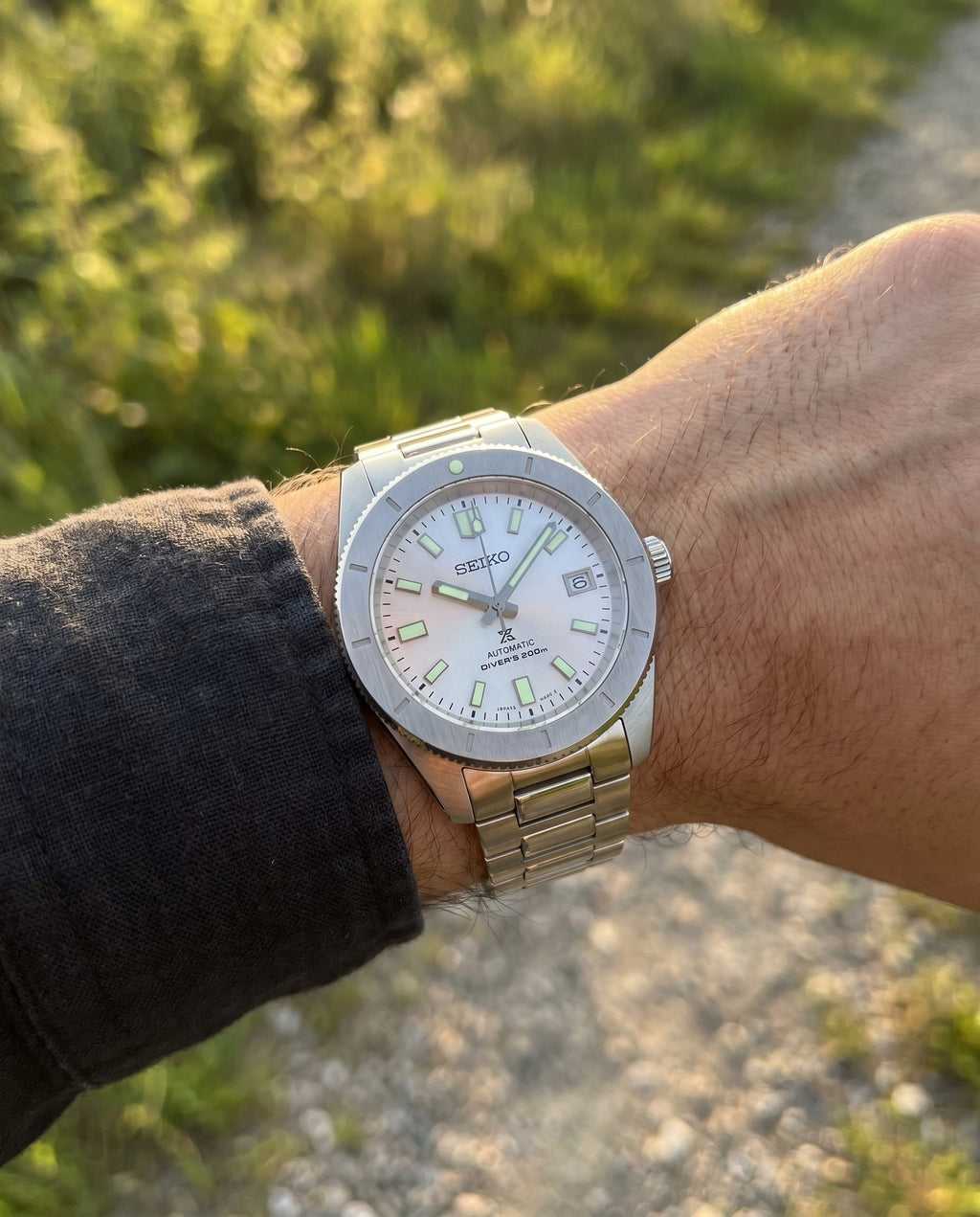 NAUT MOD Bracelet – 316L Stainless Steel - on-wrist lifestyle