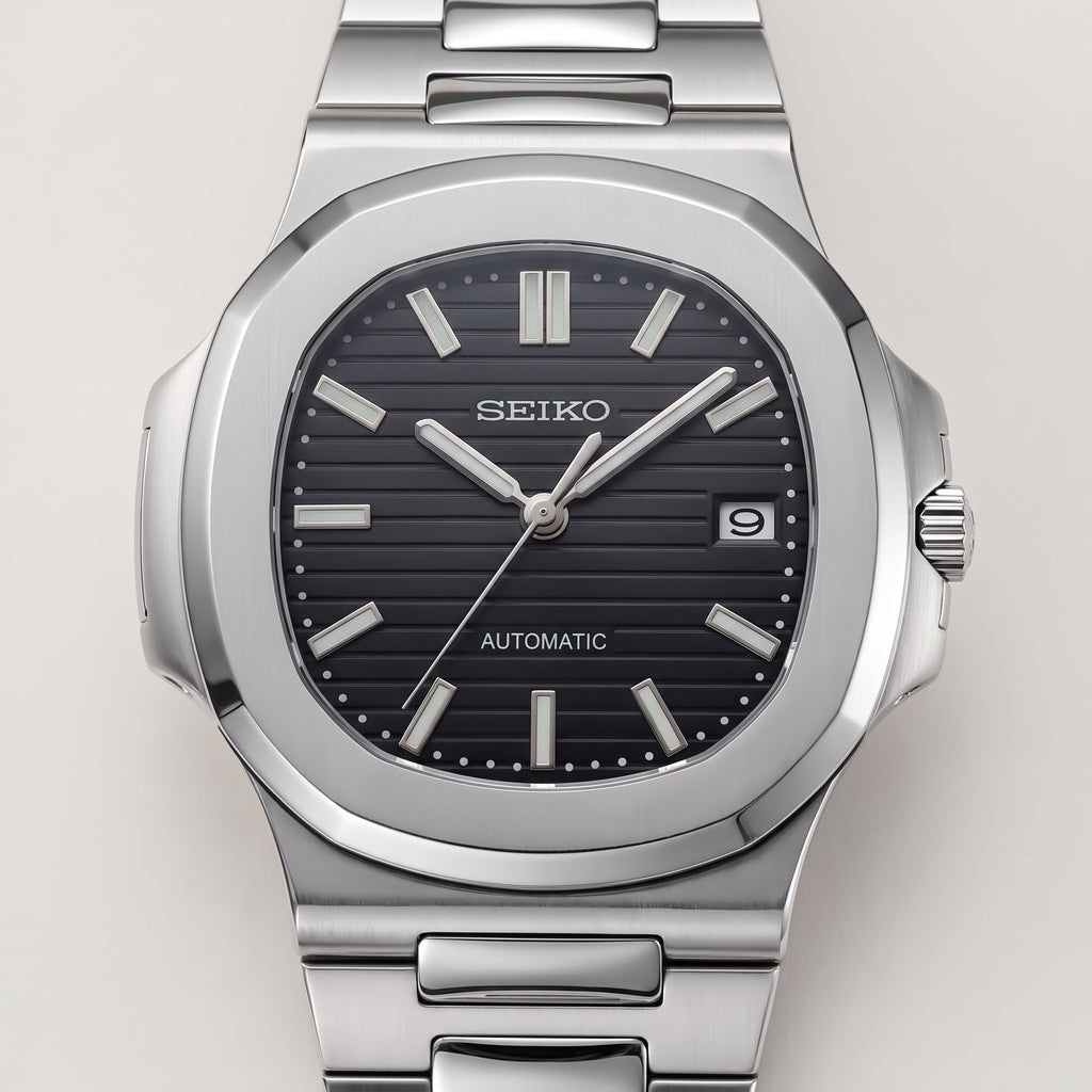 Naut Mod – Steel · Slate Blue Dial – 41mm – Automatic – dial detail