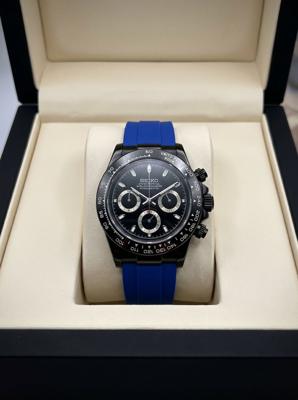 Quarz Movement - 40mm - Steel caseback - in presentation box