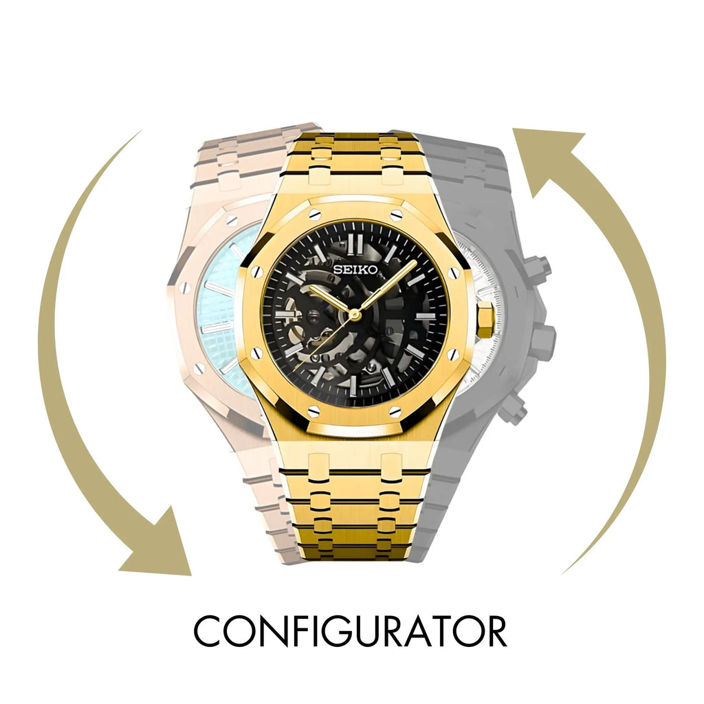 Royal Oak-style Seiko mod configurator — MedoMods