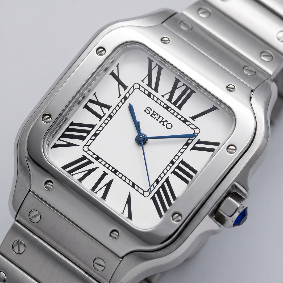 Seiktos Mod – Silver Dial – 38mm – Automatic – dial detail