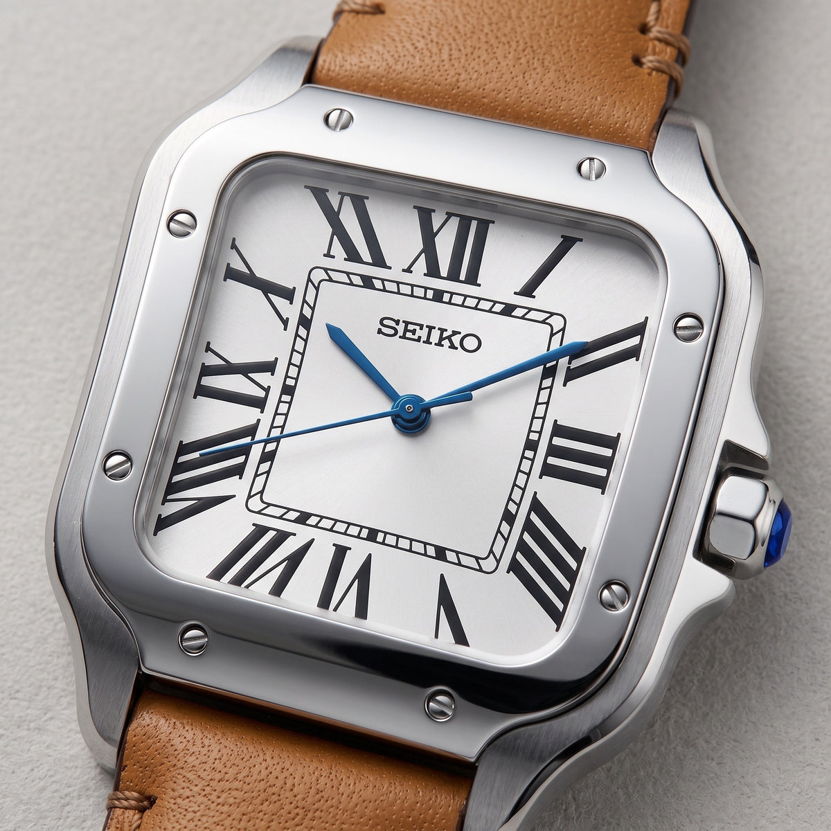 Seiktos Mod – White Dial – 38mm – Automatic – dial detail