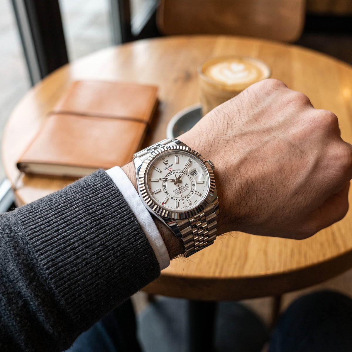 Sky Mod – White Dial – 41mm – Automatic – on-wrist view