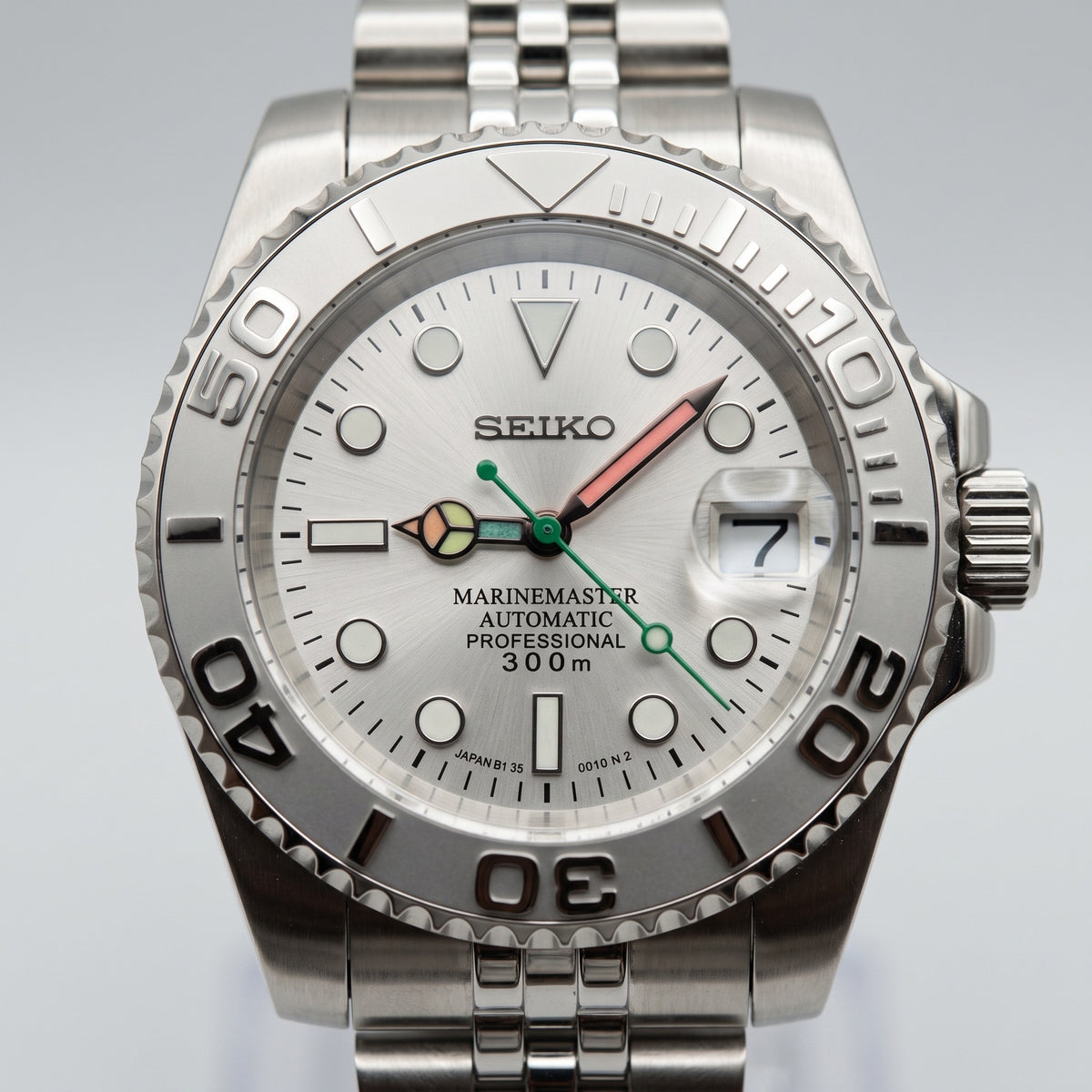 Sub Mod – Platinum Grey Dial – 40mm – Automatic – dial detail